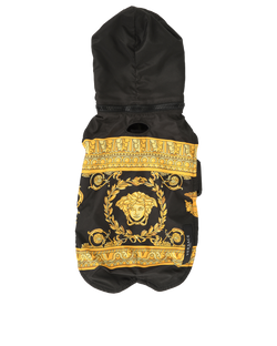 Versace Dog Coat, Cotton/Elastane, Black, B, 3*